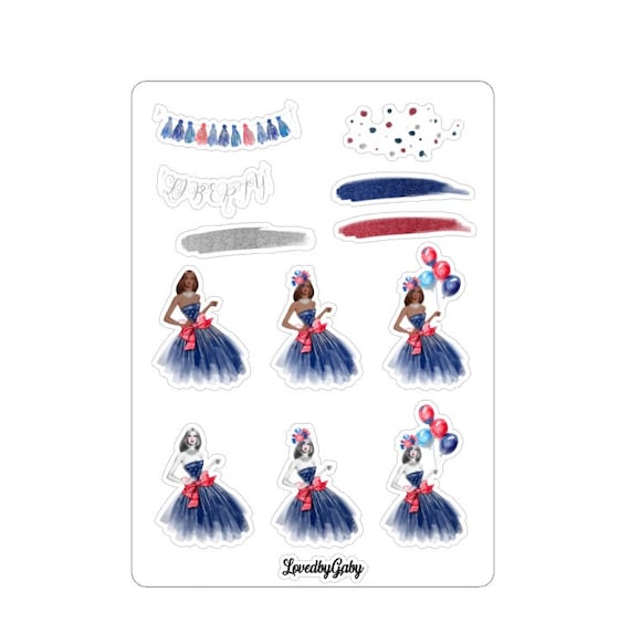 LovedbyGaby stickers "liberty girls"