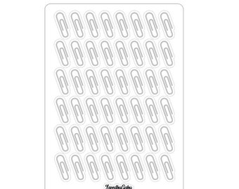 LovedbyGaby stickers "paper clips"