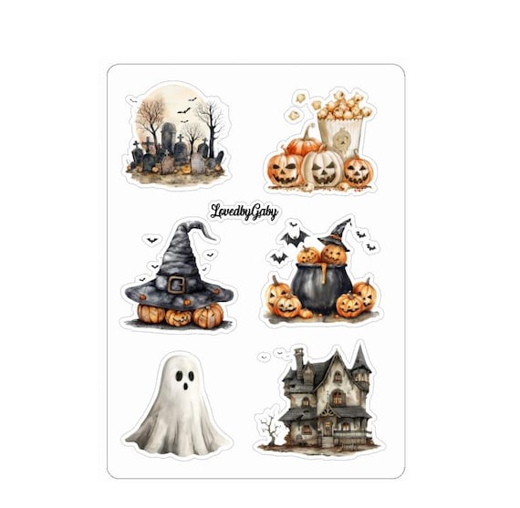 LovedbyGaby stickers "Spooky season"