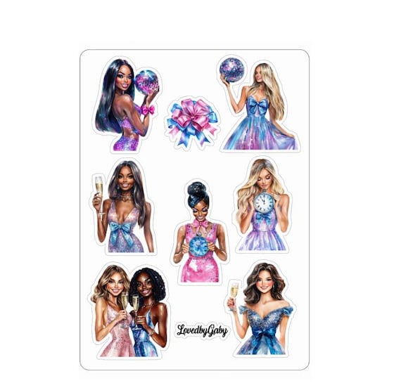 LovedbyGaby stickers Bright new year