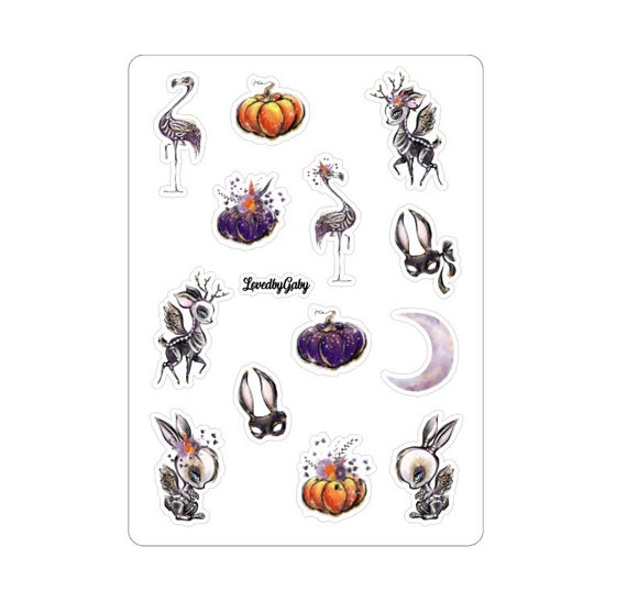 LovedbyGaby stickers "Halloween enchanted"