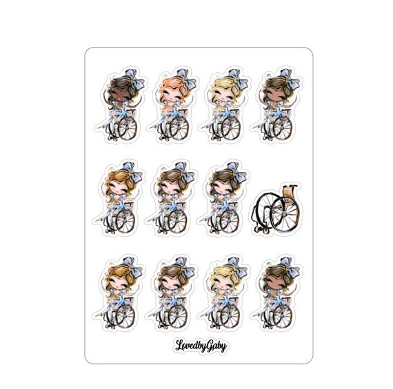 LovedbyGaby stickers "girls on wheels"