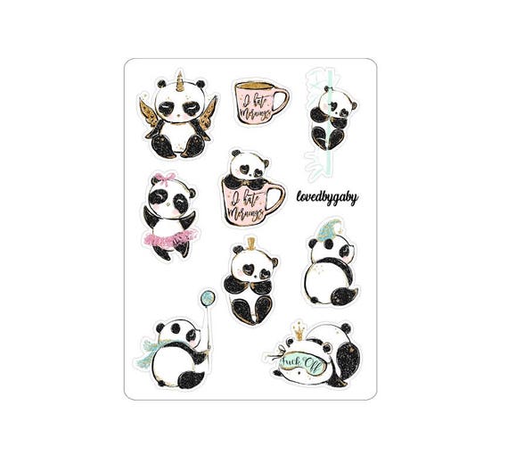 LovedbyGaby stickers "Panda"