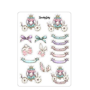 LovedbyGaby Aufkleber Easter Glam