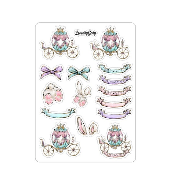 LovedbyGaby stickers Easter Glam