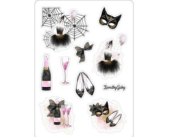 LovedbyGaby stickers Halloween party