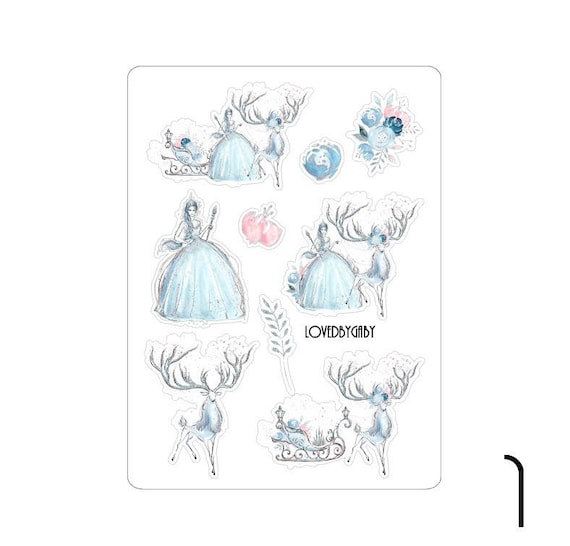 LovedbyGaby stickers "Frozen Ice Queen"