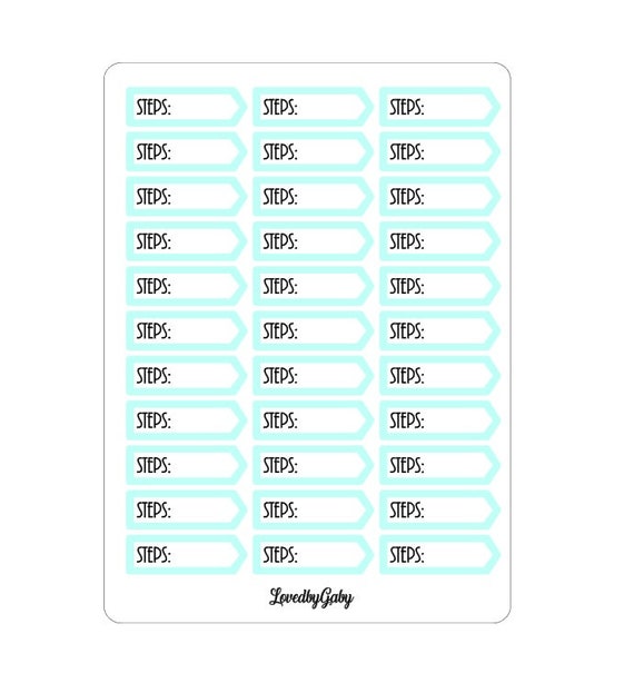 LovedbyGaby stickers trackers "steps, sleep and BPM"