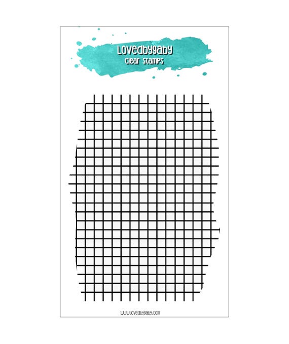 LovedbyGaby clear stamps Grid