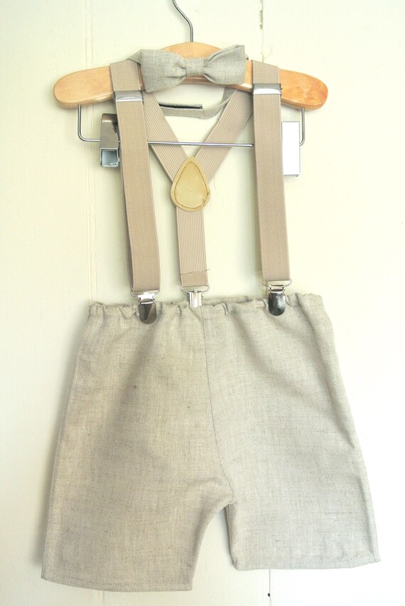 baby boy shorts with braces