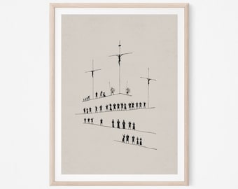 Calvary, DIGITAL PRINT!, Old Rugged Cross, Crucifixion, Jesus Art, Bible Verse, Bible Poster, Christian Art, Good Friday, Matthew 27, Easter