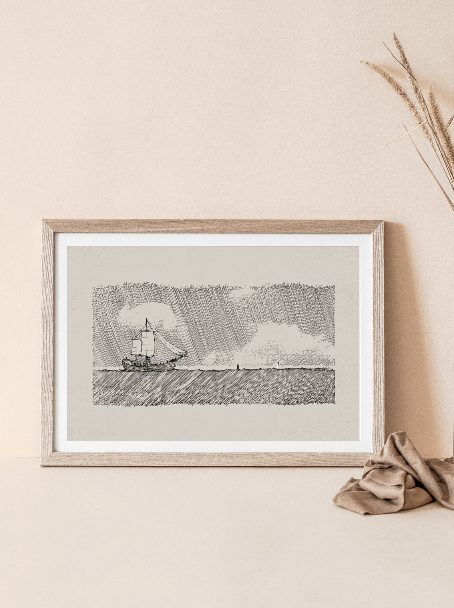Walk on Water peter and Jesus DIGITAL PRINT Jesus Art - Etsy