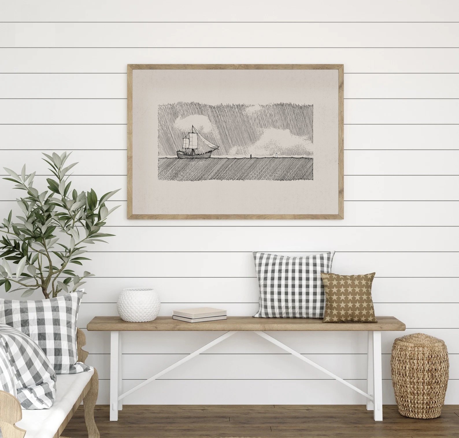 Walk on Water peter and Jesus DIGITAL PRINT Jesus Art - Etsy