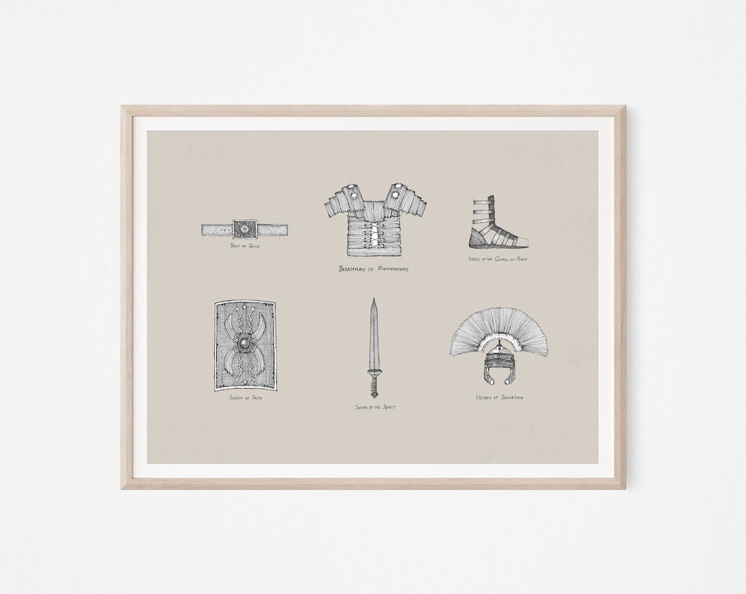 Moneta Efesini 6:13-17 Medaglione Scudo Armatura Di Dio Efe 6:13-17 -  Moneta Cristiana In Lega Di Zinco Bronzata, Con Custodia Acrilica  Medaglione Armatura Di Dio, image size:1080x860