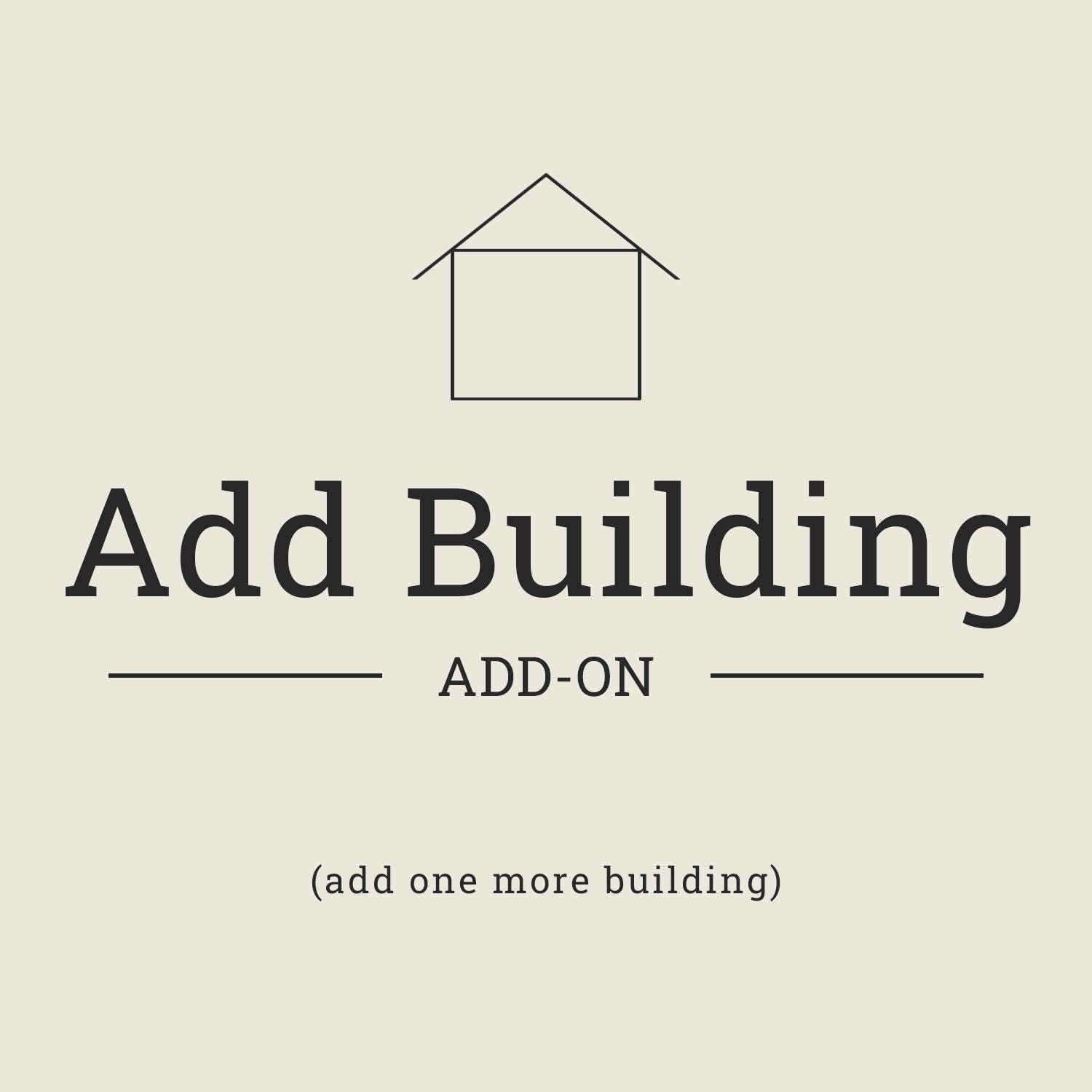 Add 1 Extra Building (add-on) - Etsy
