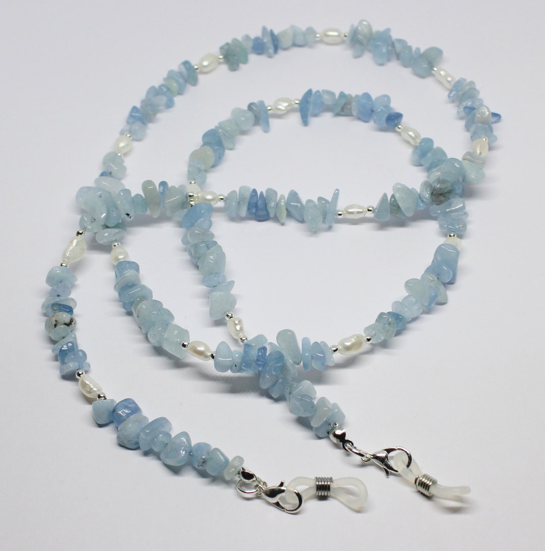 Talis Chains T Gold Chain With Freshwater Pearls Glasses Chain