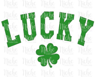 Lucky Clover St. Patrick's Day | Digital Download | SVG | PNG |