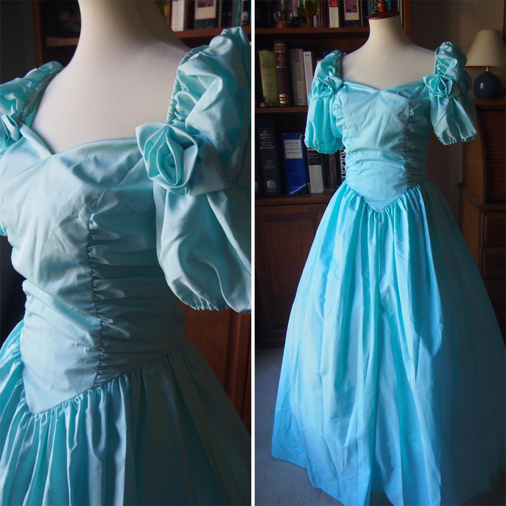 Belle Costume Blue Dress for Women - Etsy