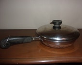 Revere Ware 7 quot Skillet made of stainless steel with copper clad bottom