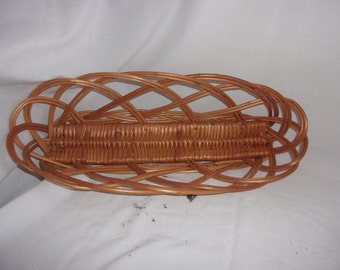 Wicker Bread Baskets Etsy