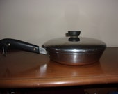 Revere Ware 8 quot Skillet made of stainless steel with a copper clad bottom