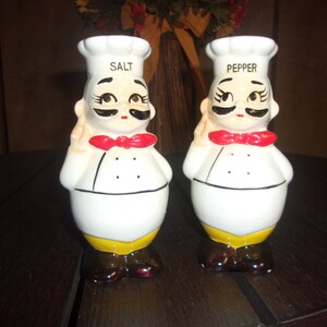 Chef Salt & Pepper Shakers