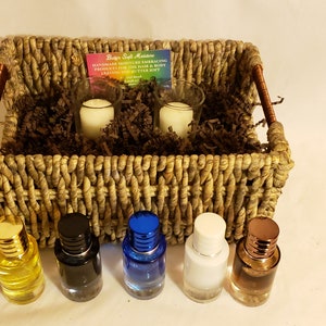 Wicker & Copper Aroma Gift Set / One of a Kind Gift image 2