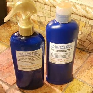 Conjunto para animais de estimação A Calmante Spirit / Lavagem e spray para animais de estimação