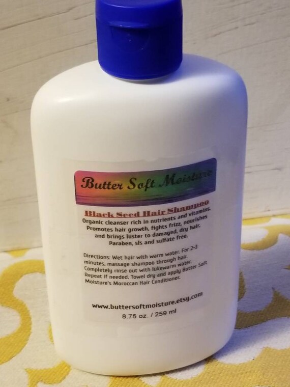 Coconut Oil Free Black Seed Hair Shampoo Paraben Free Etsy