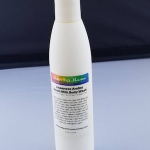 Goat&#39;s Milk Liquid Soap/ Body Wash/ Sulfate Free/ Paraben Free