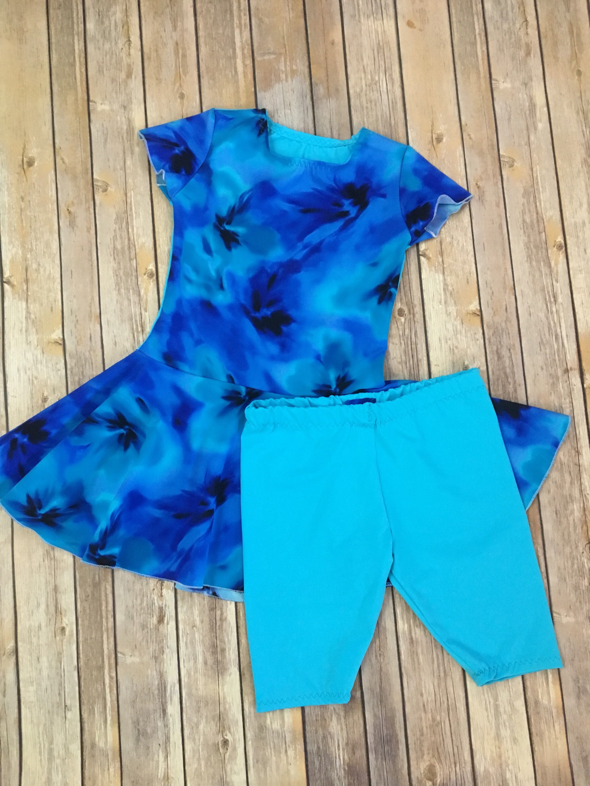 Modest Swimwear Custom made Girl's Swim Dress Modest Etsy