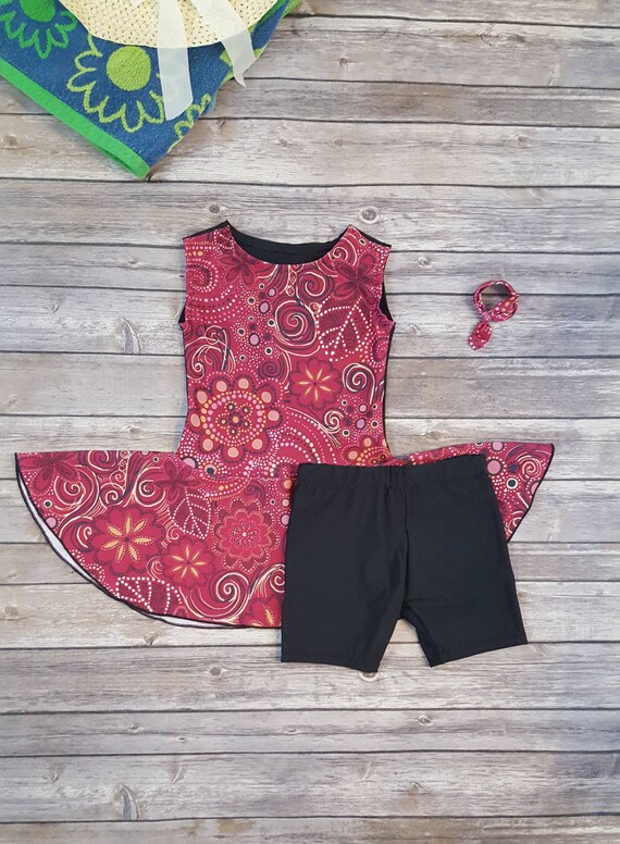 modest little girl swimsuits