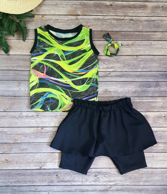 Bescheidenen Bademoden Kinder Bademode Schwimmen Kleid Etsy