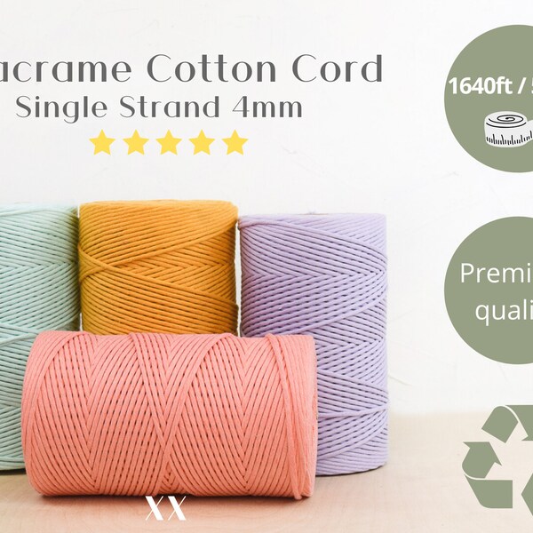 Macrame Cord - Etsy