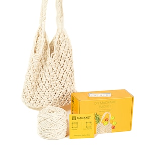 Macrame Market Bag DIY Kit by Ganxxet x Cord + Quartz.