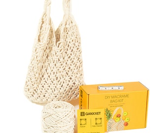 Macrame Market Bag DIY Kit by Ganxxet x Cord + Quartz.