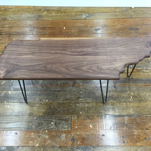 Tennessee shaped modern coffee table. Free shipping image 1