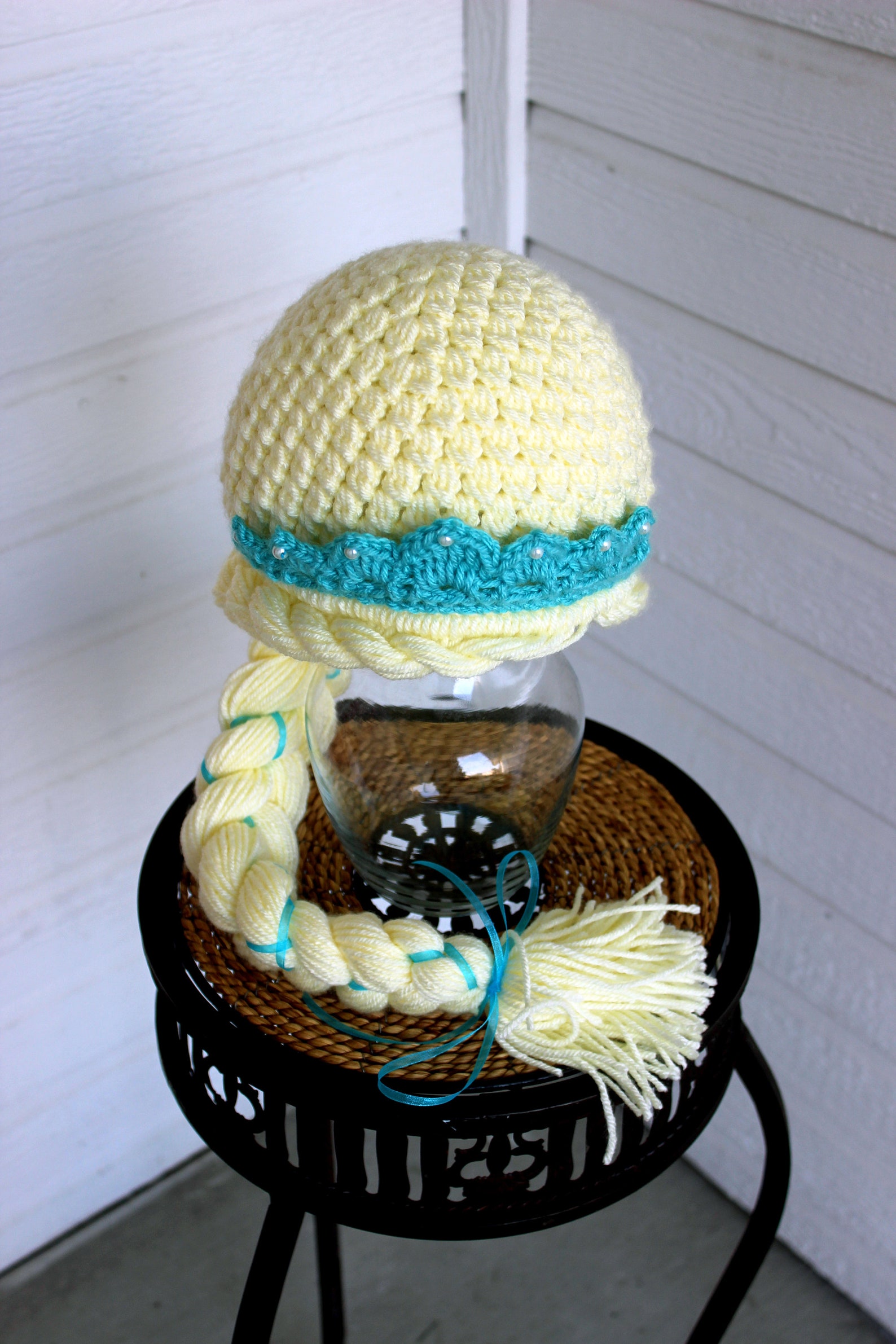 Crochet Ice Queen Hat with Crown Etsy