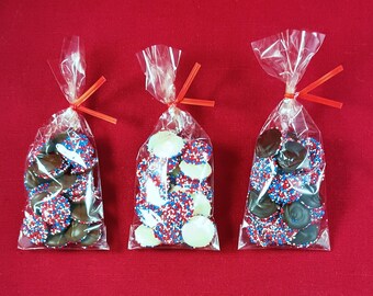 Classic Nonpareils with Smooth Chocolatey Goodness and a Sweet Crunch. (Includes one 2.6 oz. bag of Nonpareils)