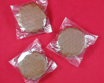 Soft, Peanut Butter Creme Filled Cookies dipped in Milk Chocolatey Goodness. (Includes 1 Cookie)