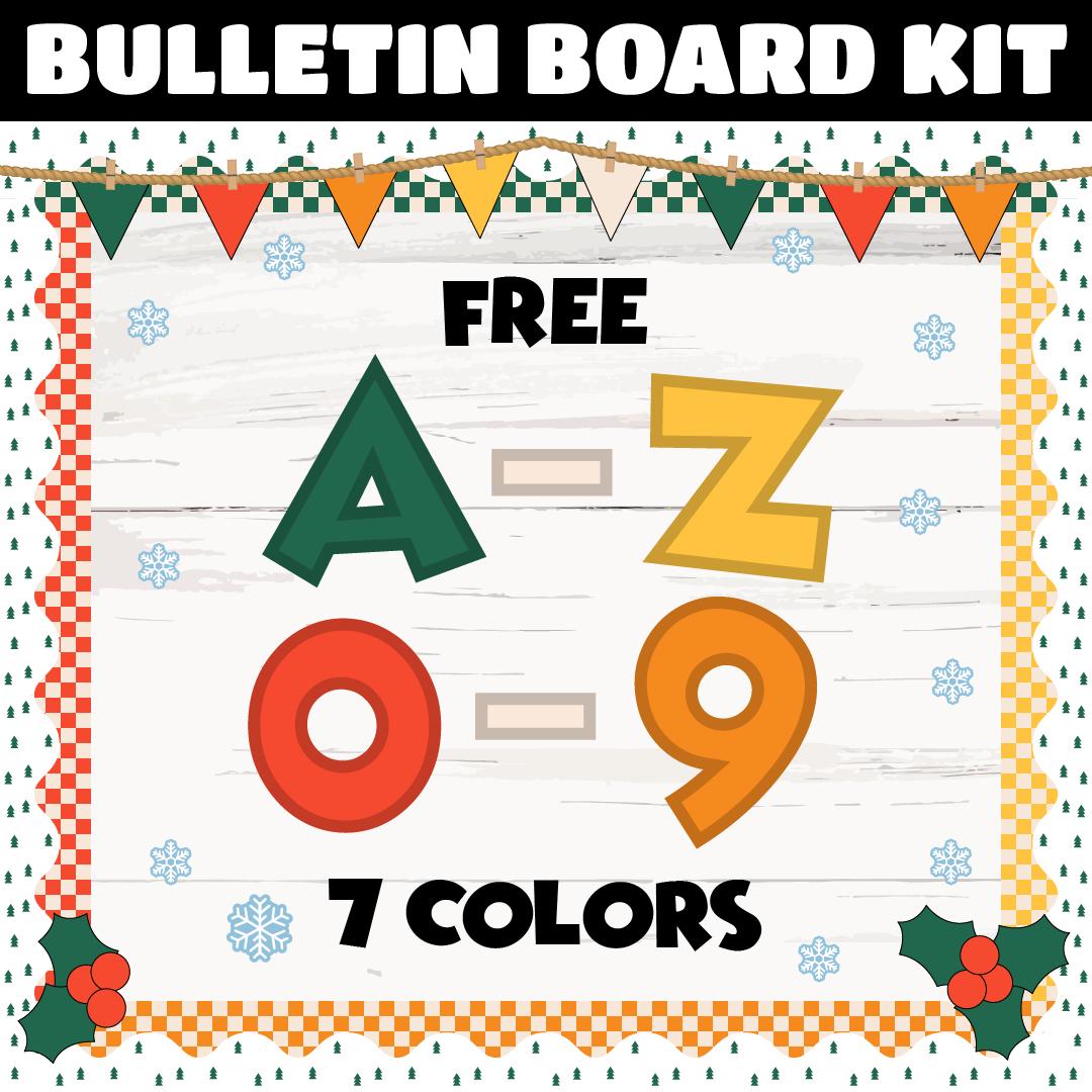 Oh Deer Winter is Here Bulletin Board Kit | Christmas Classroom Decor ...