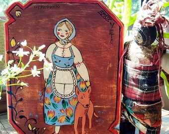 Pet Folklore. Custom portrait of your loved one.