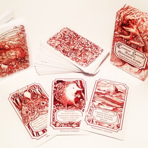 Creatures' Secrets Animal Divination Card Deck. Spirit / Tarot deck.
