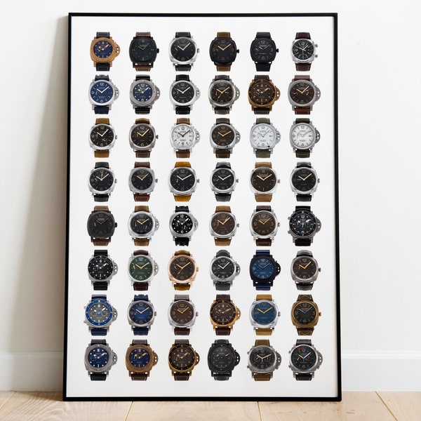 Panerai  Watch collection, Downloadable, Printable, scalable, high-resolution JPEG