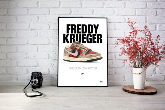 nike dunk low pro sb freddy krueger
