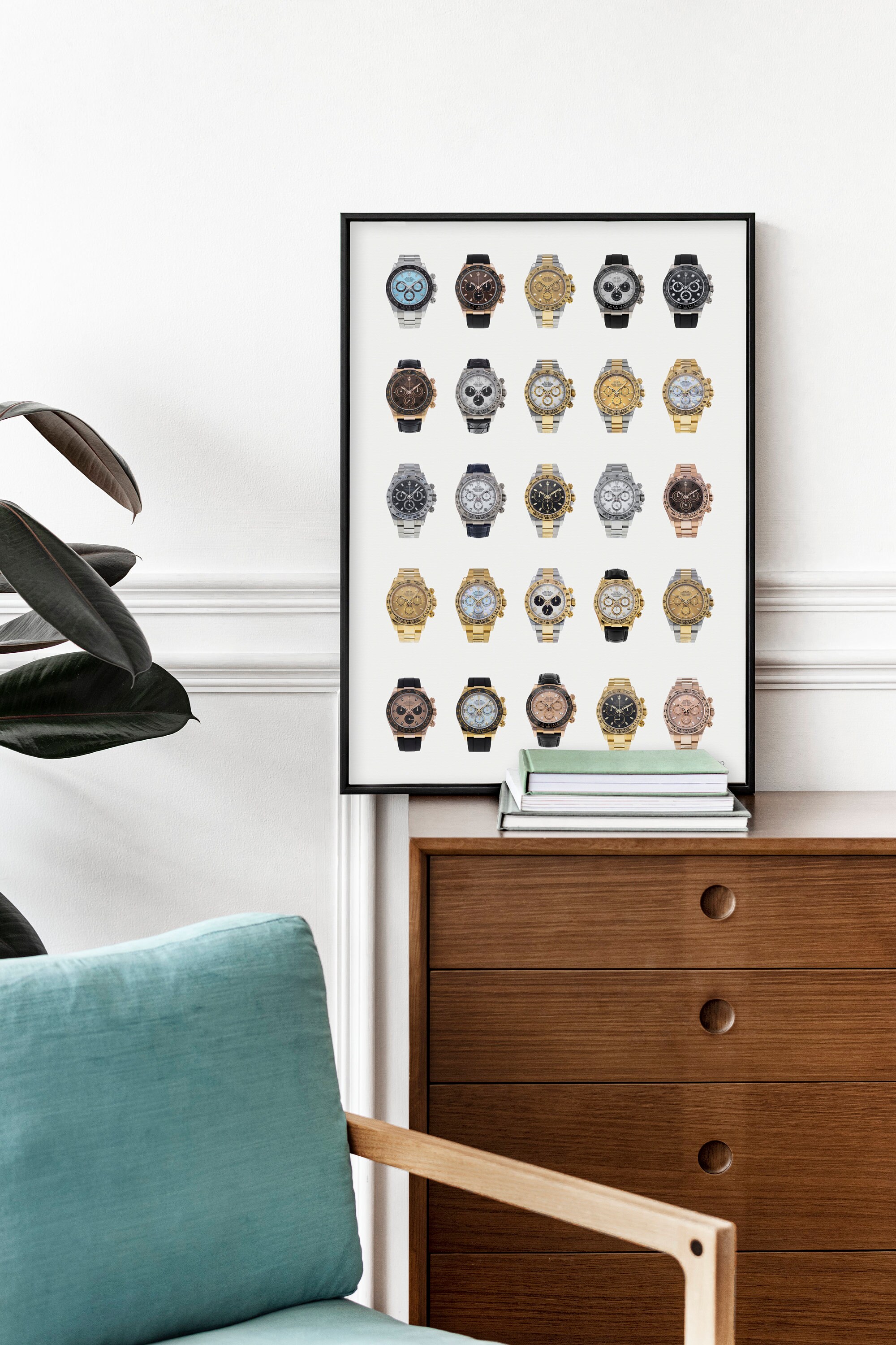 Poster. Watch Collection Rolex Daytona Watches Poster Timepiece Collection - Etsy