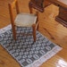 1:12 1/24 Scale Dollhouse Miniature Rug, Artisan Doll House Furniture ...