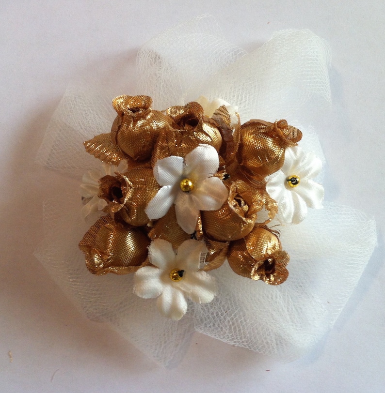 Floral Hair Clip Bride Bridesmaid Mother of the Bride or Groom Etsy