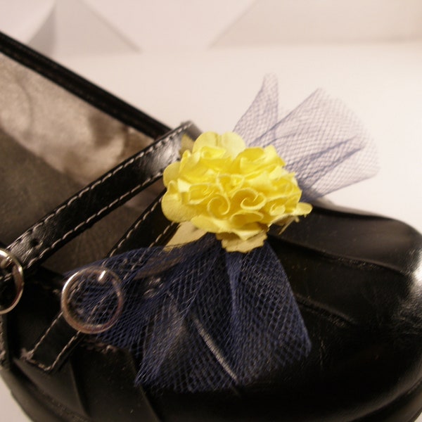Flower Shoe Clip Pair SC-Vicky