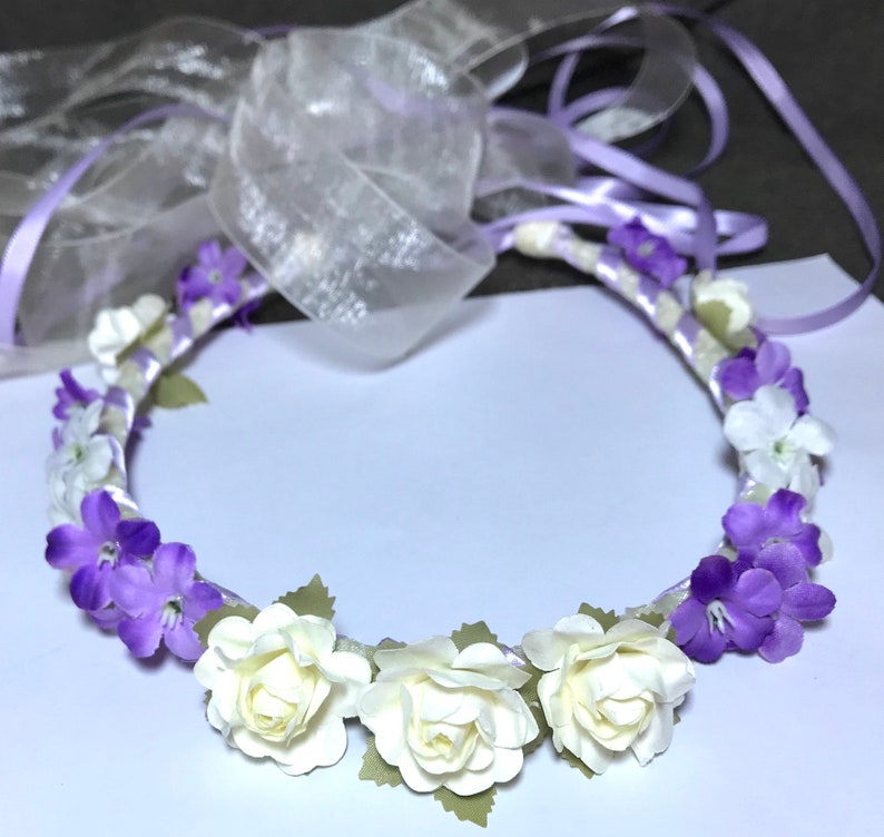 online shop Child Mixed Flower Head Wreath Crown CDenise3